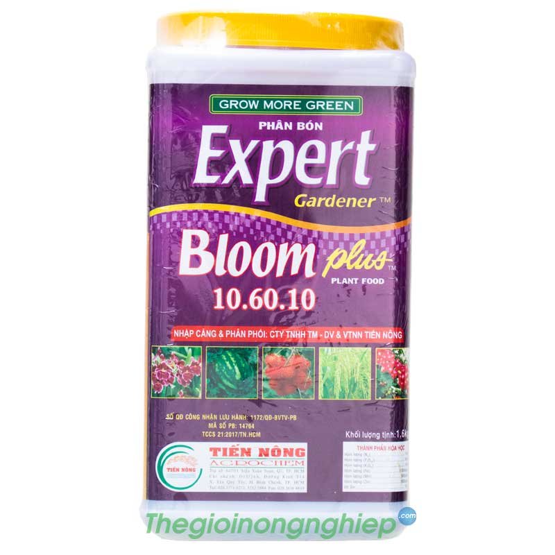 Phân Bón Lá Expert Garderner Bloom Plus 10-60-10