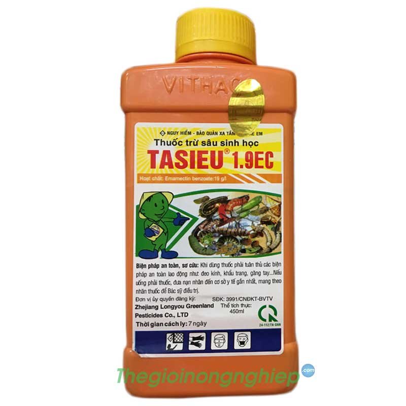 Tasieu 1.9EC  - Thuốc trừ sâu sinh học cao cấp cho cây trồng -  Emamectin benzoate