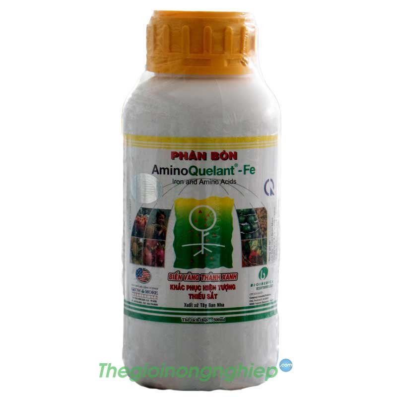 Phân bón lá đạm sinh học Amino Quelant - Fe