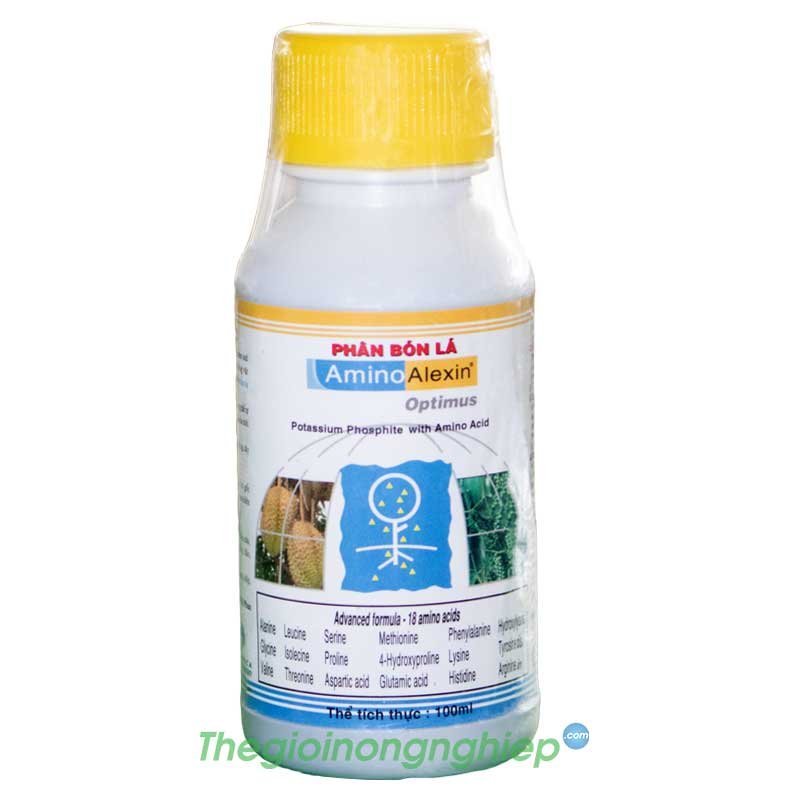Phân Bón Lá AMINO ALEXIN OPTIMUS - Tăng Đề Kháng, Tạo Mầm Hoa, Chống Chịu Thời Tiết (500ml)