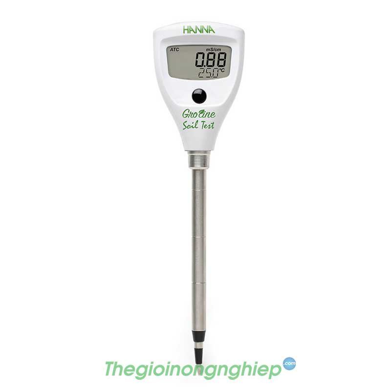 Máy Đo Trực Tiếp Độ Dẫn Điện EC và Nhiệt Độ Trong Đất HI98331