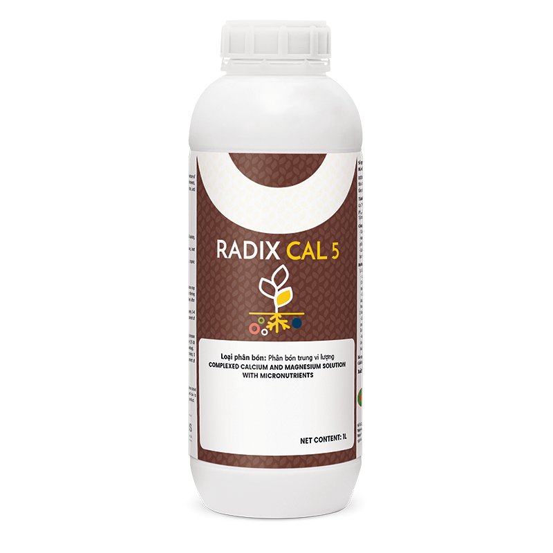 Phân bón trung vi lượng Radix Cal 5