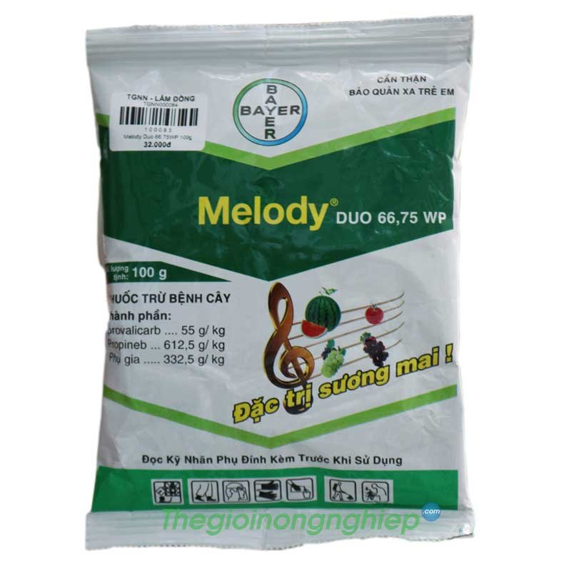 Melody Duo 66.75WP - Đặc trị Mốc Sương - Iprovalicarb & Propineb - Bayer