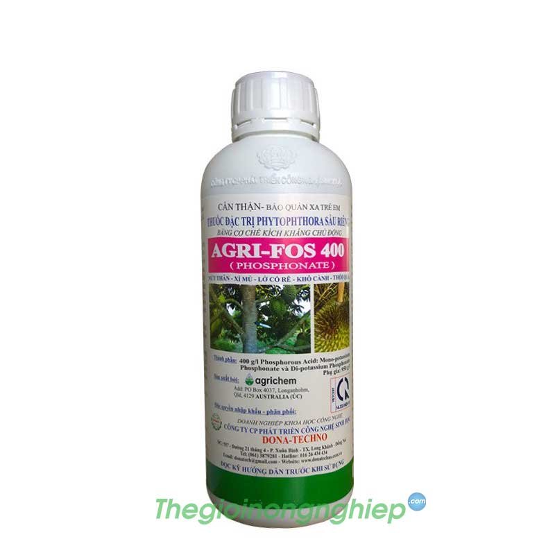 Agri-Fos  400SL - Thuốc Trừ Bệnh Sinh Học Cho Cây Trồng - Phosphonate