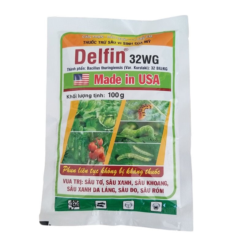 Thuốc Trừ Sâu Vi Sinh Delfin 32WG
