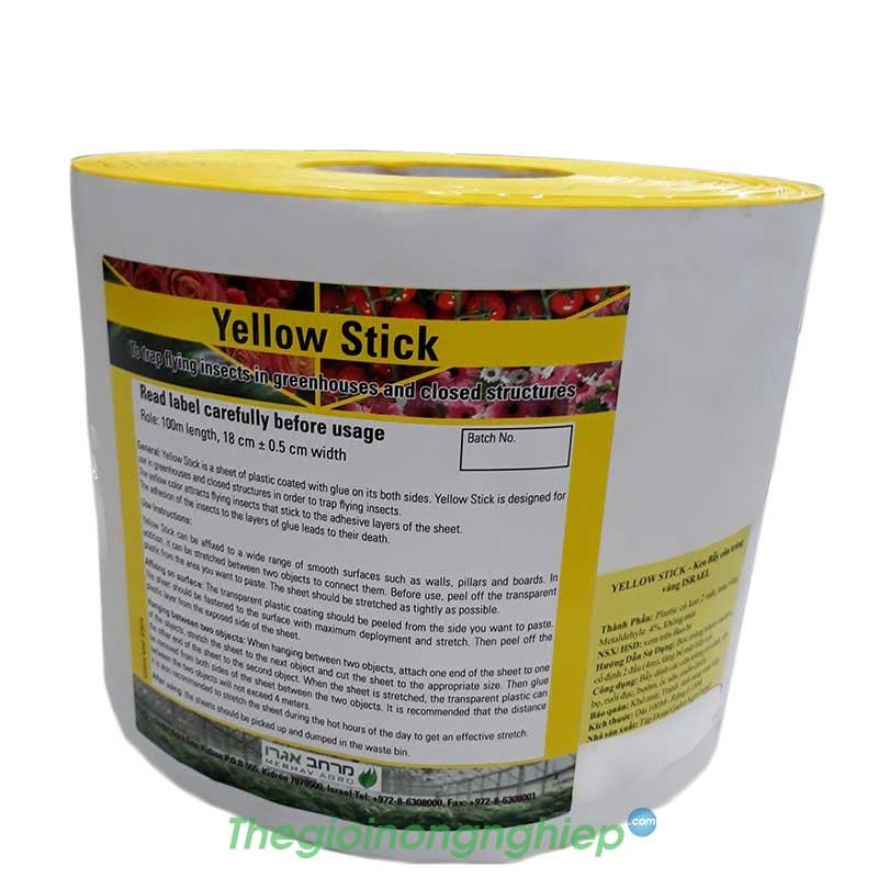 Bẫy Dính Côn Trùng Vàng - Sticky Yellow Roll
