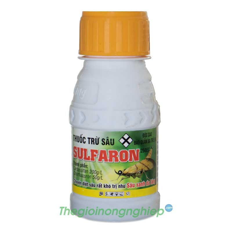 Sulfaron - Thuốc Đặc Trị Sâu Cuốn Lá & Phòng Trừ Nhện Gié Và Sâu Đục Thân