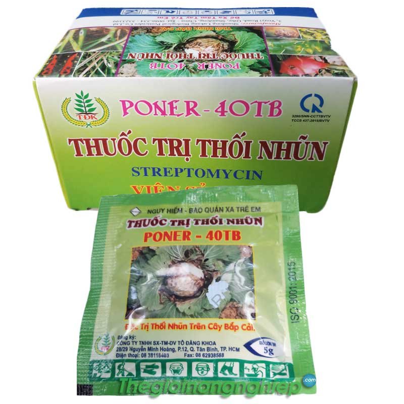 Poner 40T - Thuốc Đặc Trị Thối Nhũn Cho Cây Trồng