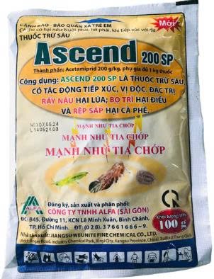 ASCEND 20sp – Thuốc trừ sâu có khả năng nội hấp - Acetamiprid - Alfa Sài Gòn