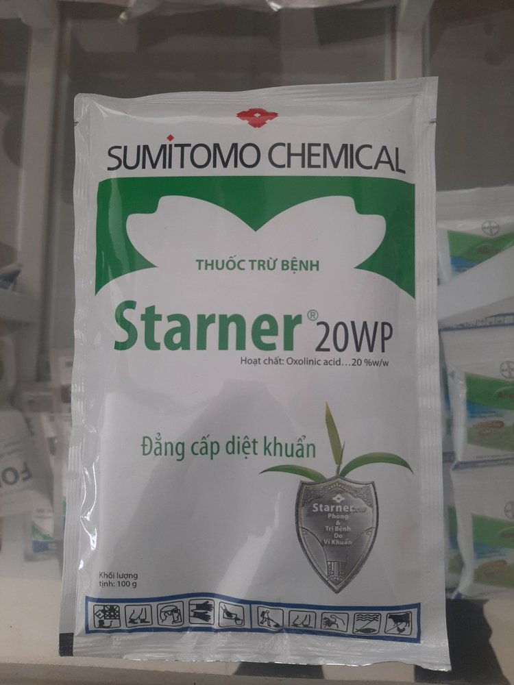 Starner 20WP – Đặc trị vi khuẩn gây bệnh bạc lá lúa, lem lép hạt, thối nhũn - Sumitomo