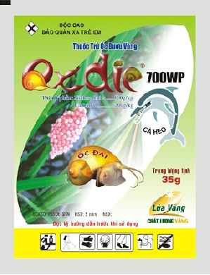 Oxdie 700WP - Thuốc Trừ Ốc Bươu Vàng Hại Lúa