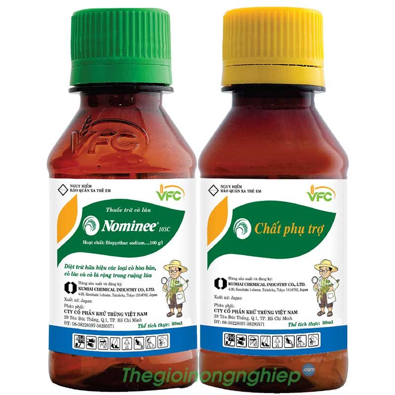 NOMINEE 10SC - Thuốc Trừ Cỏ Lúa Hậu Nảy Mầm - Bispyribac sodium