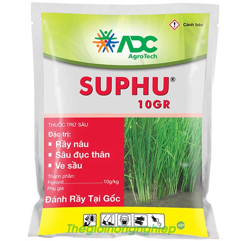 SUPHU 10GR - Đặc trị rầy nâu, sâu đục thân, ve sầu - Fipronil