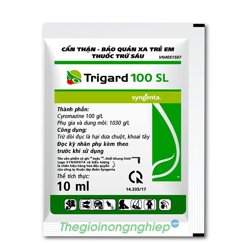 Trigard 100SL - Chuyên trừ sâu vẽ bùa - Cyromazine - Syngenta