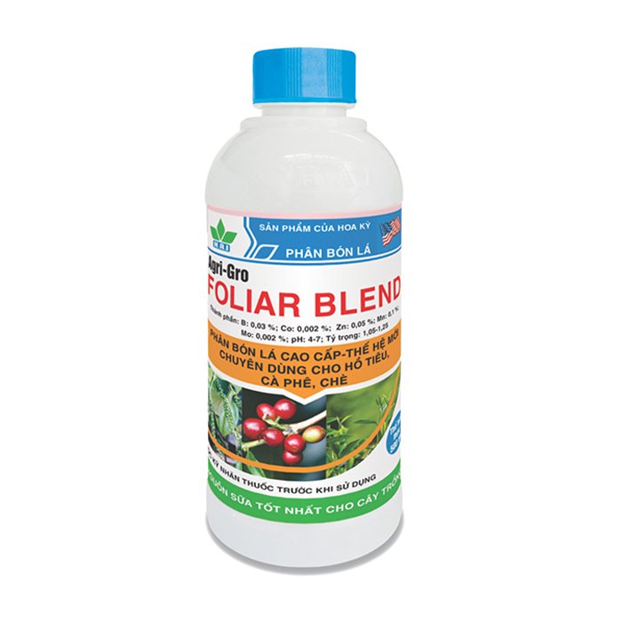 AGRI-GRO FOLIAR BLEND – PHÂN BÓN LÁ CUNG CẤP TRUNG VI LƯỢNG