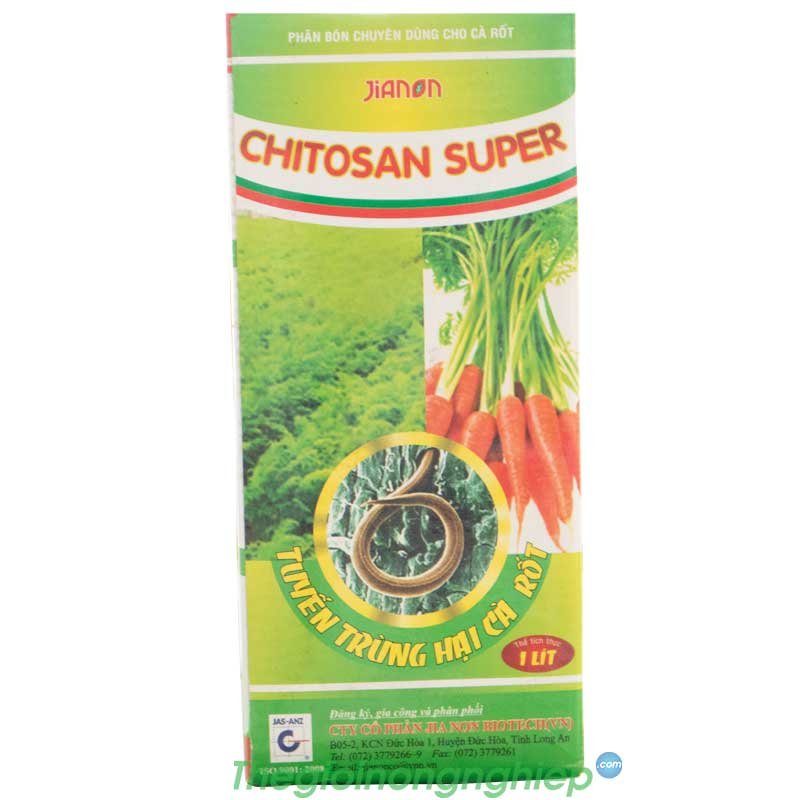Chitosan Super - Chế phẩm sinh học chuyên trị tuyến trùng