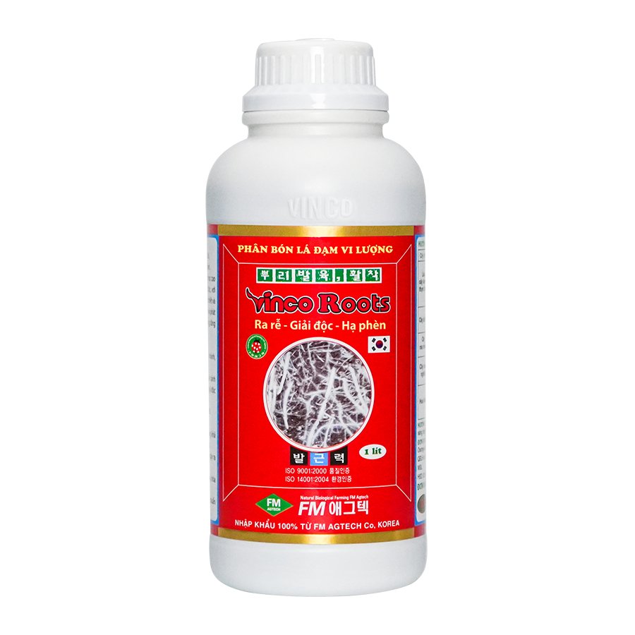 Phân Bón Vi Lượng Vinco Roots - Siêu Ra Rễ, Cải Tạo Đất & Giải Độc Hữu Cơ