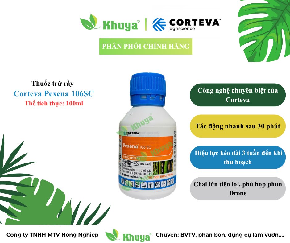 Corteva Pexena 106SC Chai 100ml