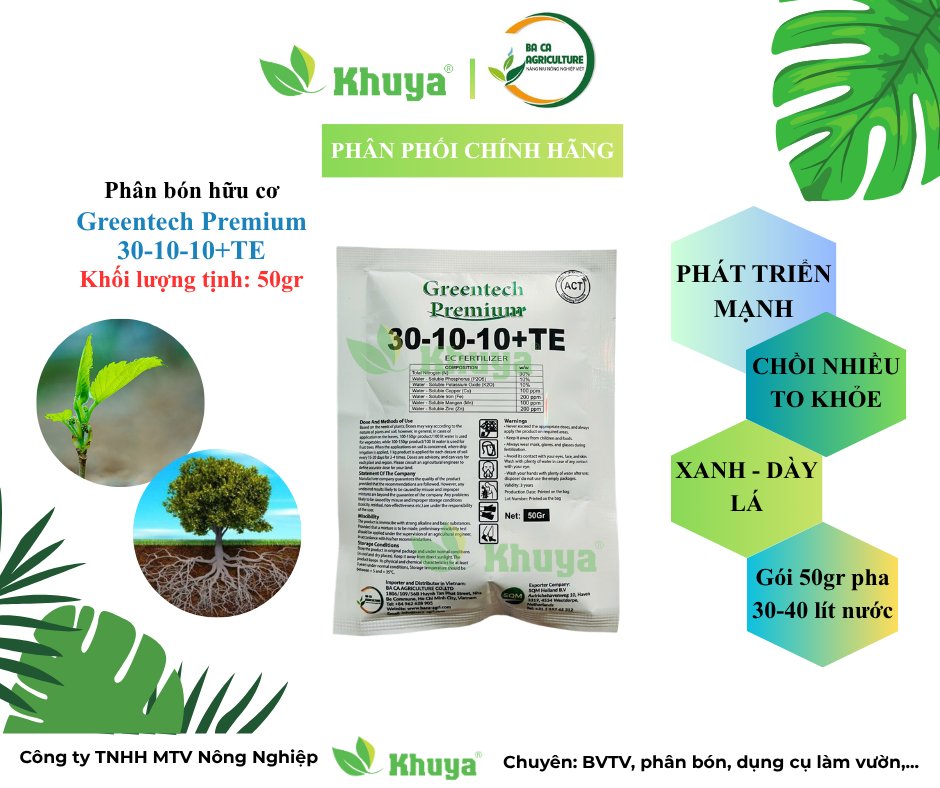Baca Premium 30-10-10 50gr