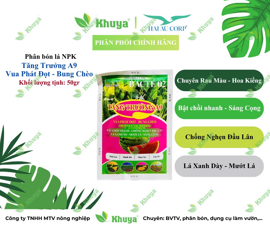 Bimix Bacte 02 Tăng Trưởng A9 ( Vua phát đọt ) 50gr