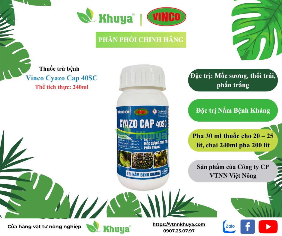 Vinco Cyazo Cap 40SC 240ml