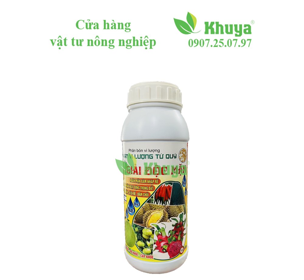 Tứ quý Giải độc mặn 1 lít