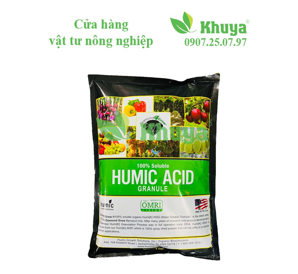 Humic Aicd hạt 1kg