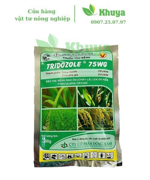 Tridozol 75WDG 100g Cốm