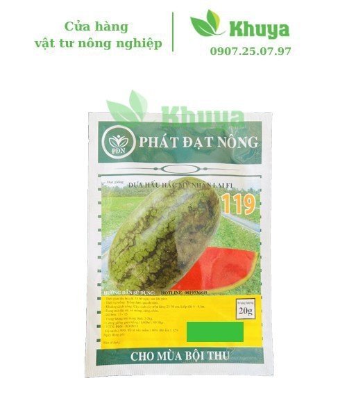 Dưa hấu Phát Đạt Nông 119