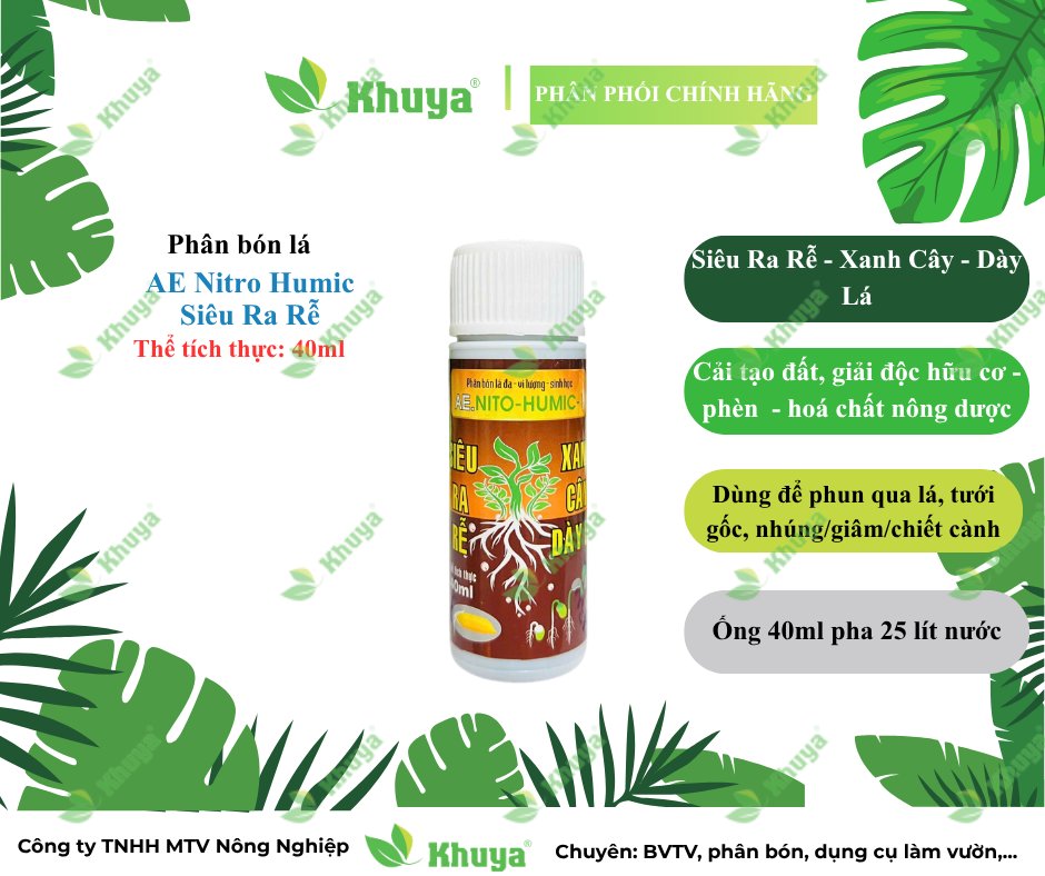 AE Nito Humic Siêu ra rễ 40ml