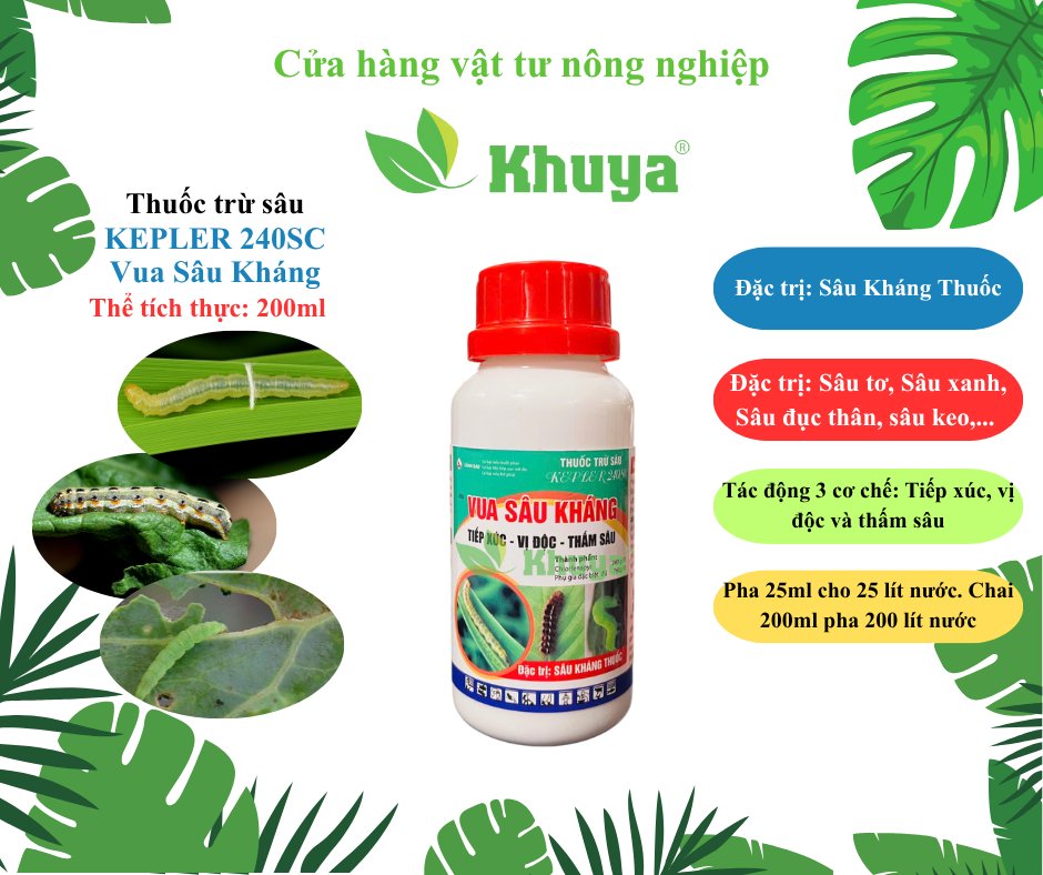 Hải Vua sâu kháng 200ml