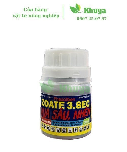 DienKhanh Zoate 3.8EC 50ml ( Vua sâu nhện )