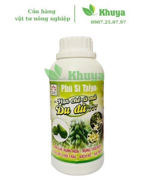 Papaya xì mủ đu đủ 777 500ml