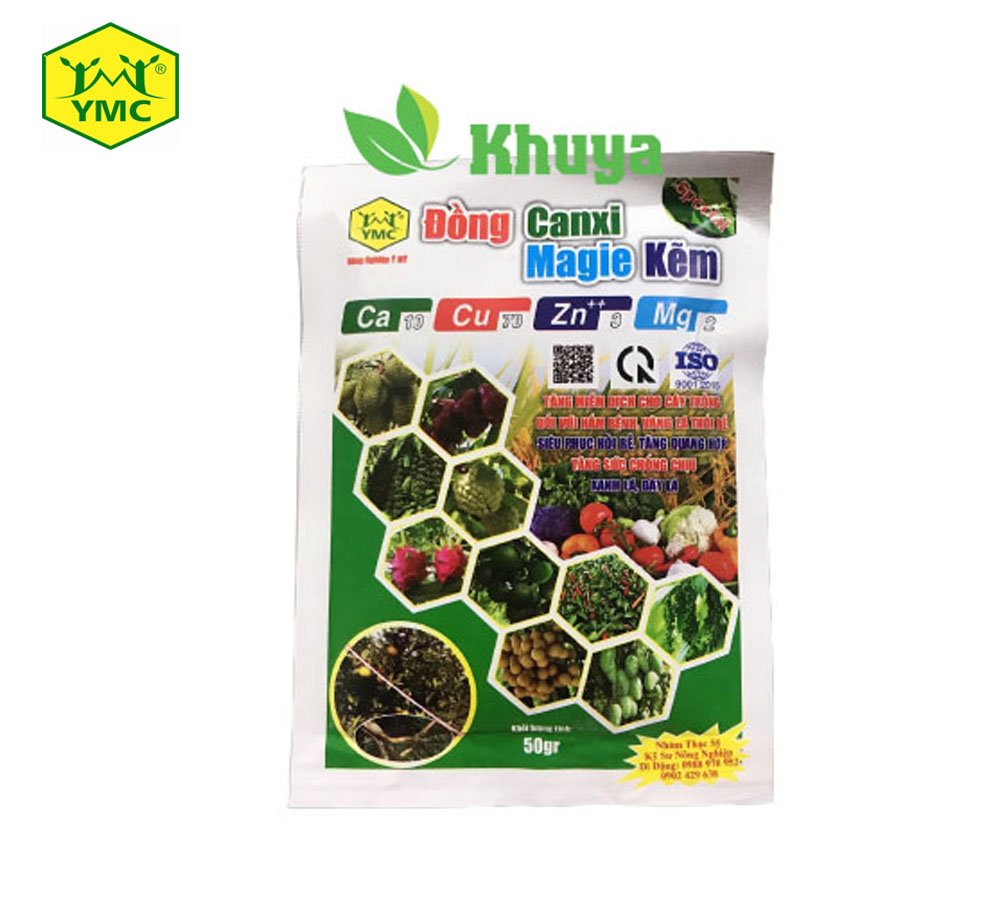 Ý Mỹ Đồng Canxi Magie Kẽm 50gr