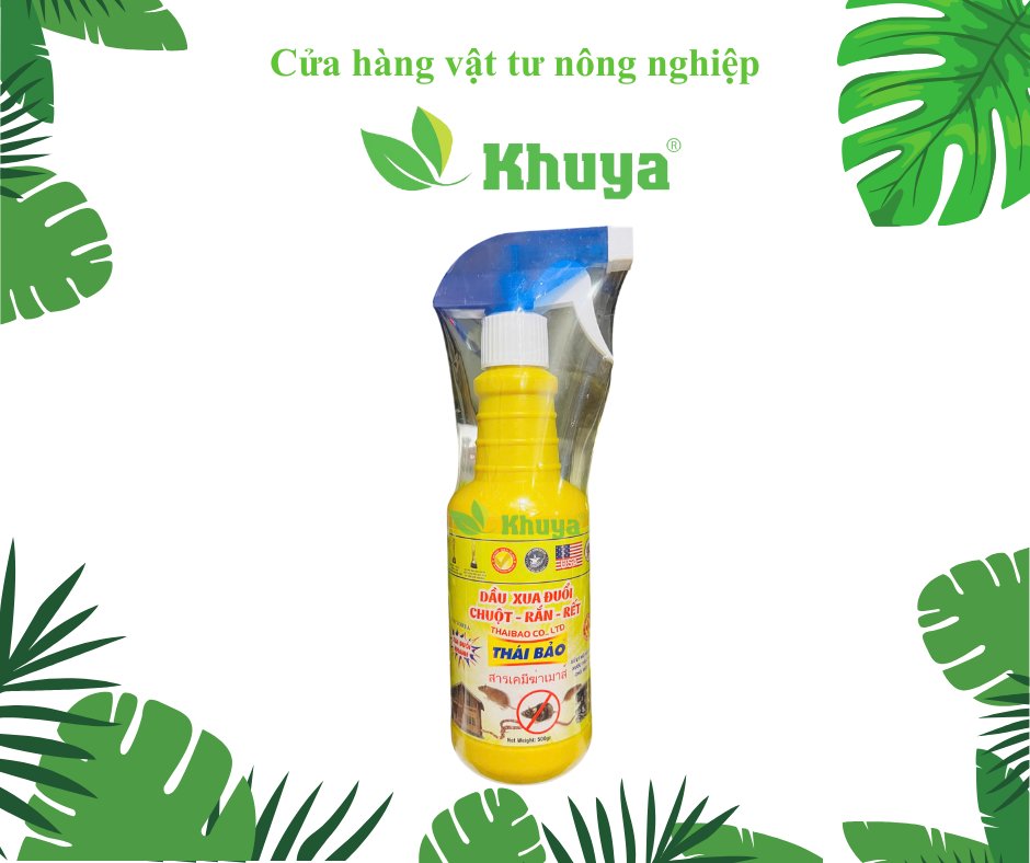 Dầu xua đuổi Chuột Rắn Rết 500ml