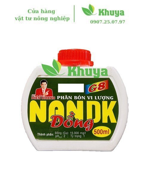 DienKhanh Nano Đồng 500ml