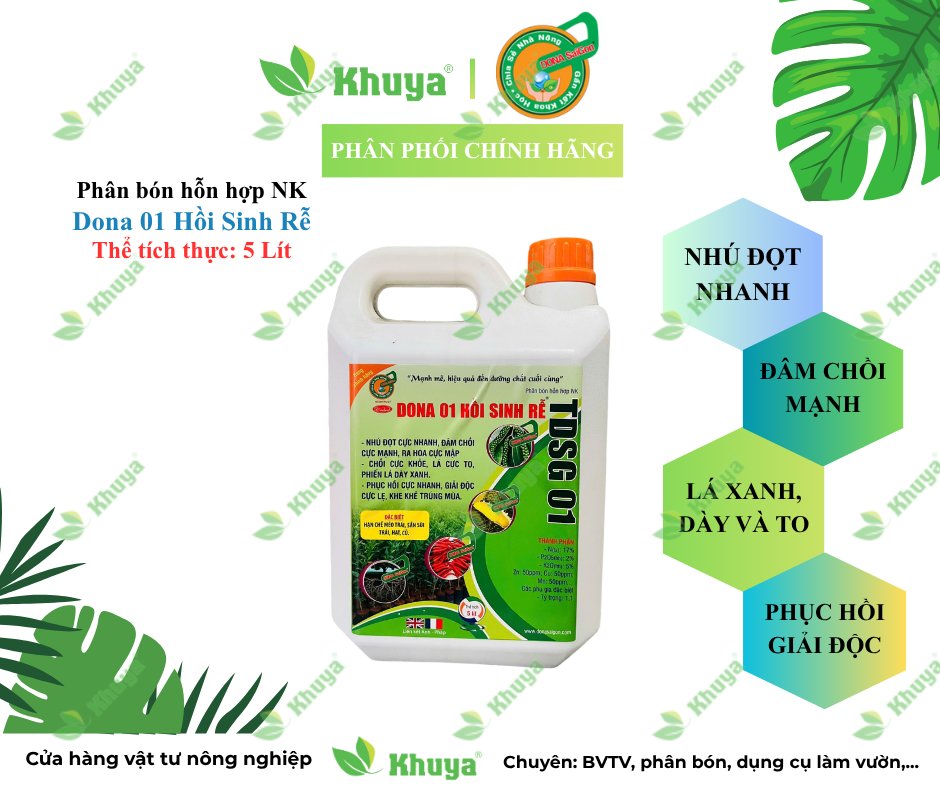 DONA 01 Hồi sinh rễ 5lít