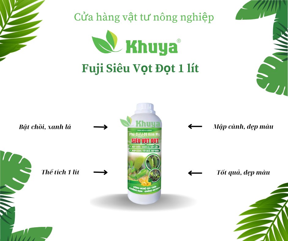 Fuji Siêu vọt đọt Mít 1 lít