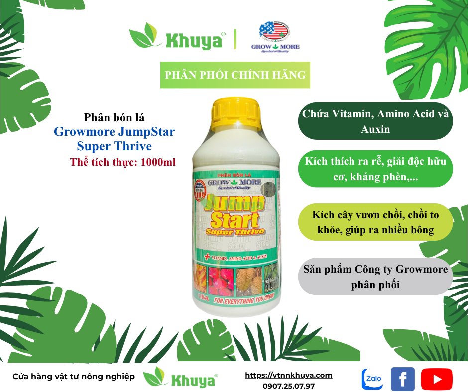 Growmore Jump Start 1 lít