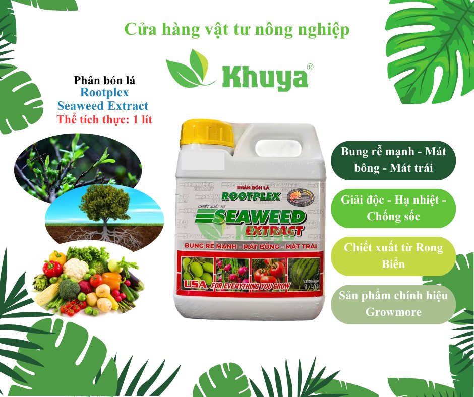 Growmore Rootplex Seaweed 1 lít