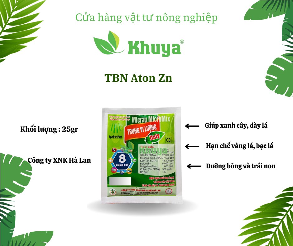 Hà Lan Trung Vi Lượng 25gr