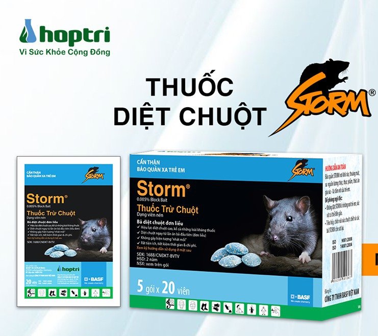 HT Storm viên gói 20 viên