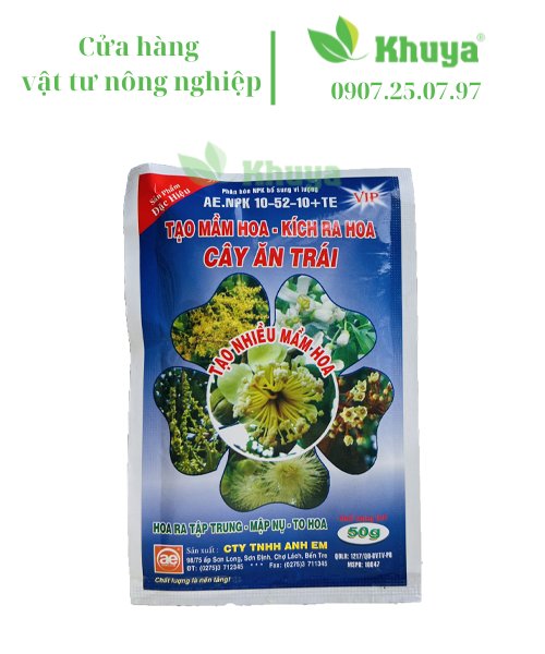 AE Tạo mầm hoa Kích ra hoa CAT 50gr