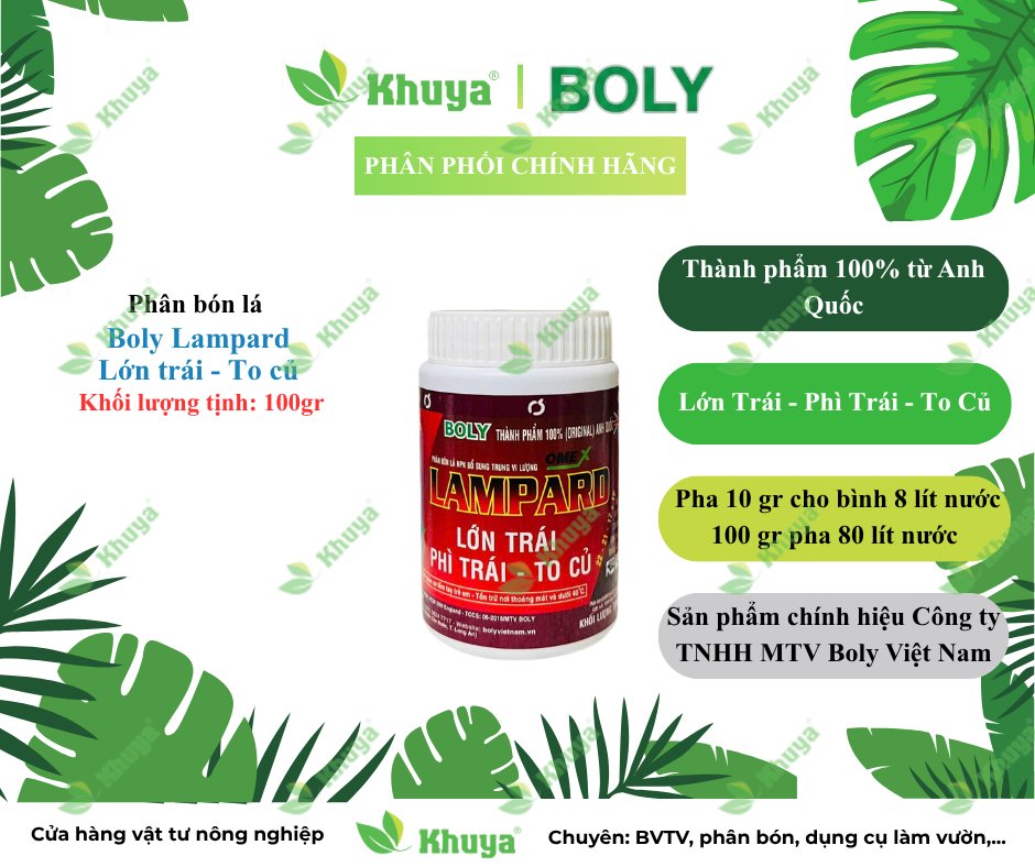 Boly Lampard 100gr