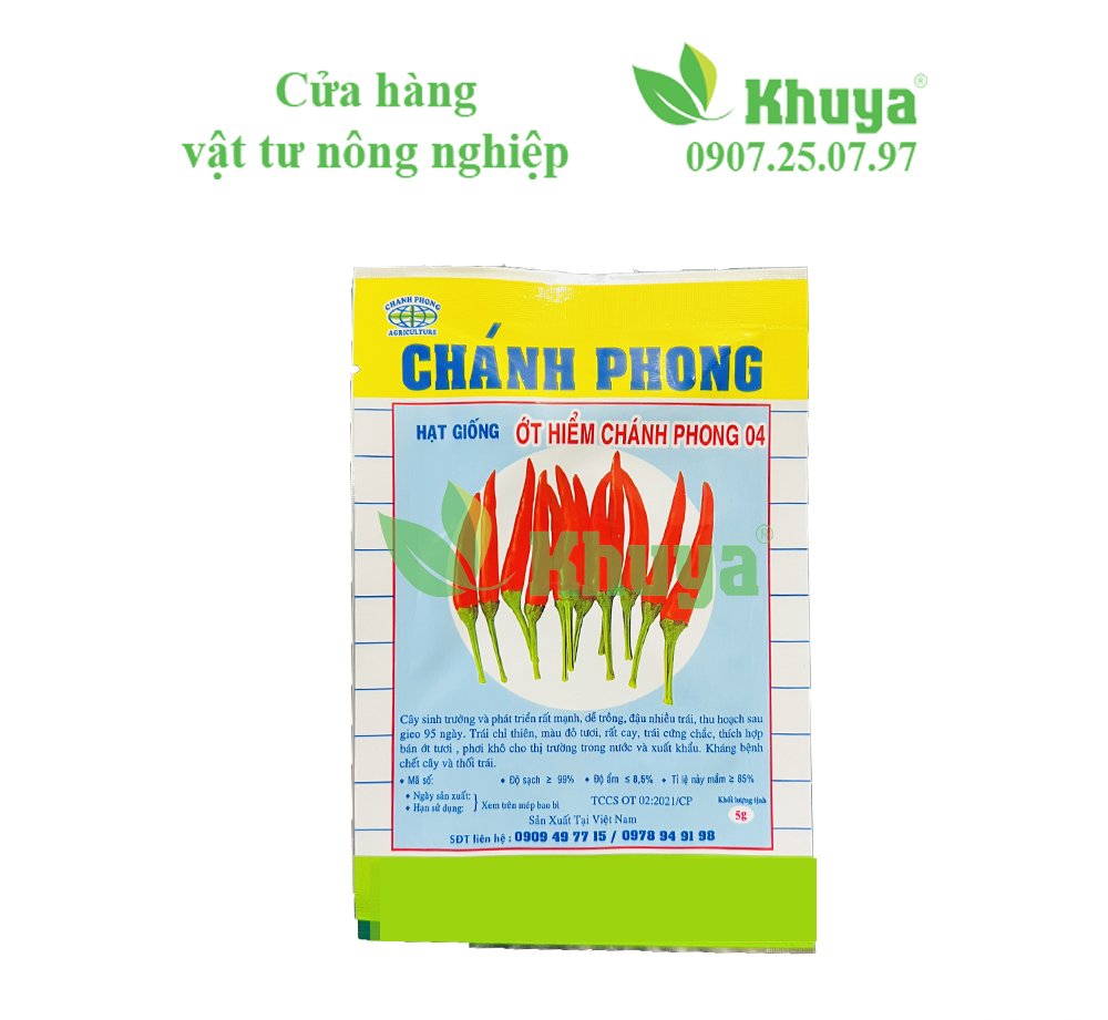 Ớt Chánh Phong Số 04