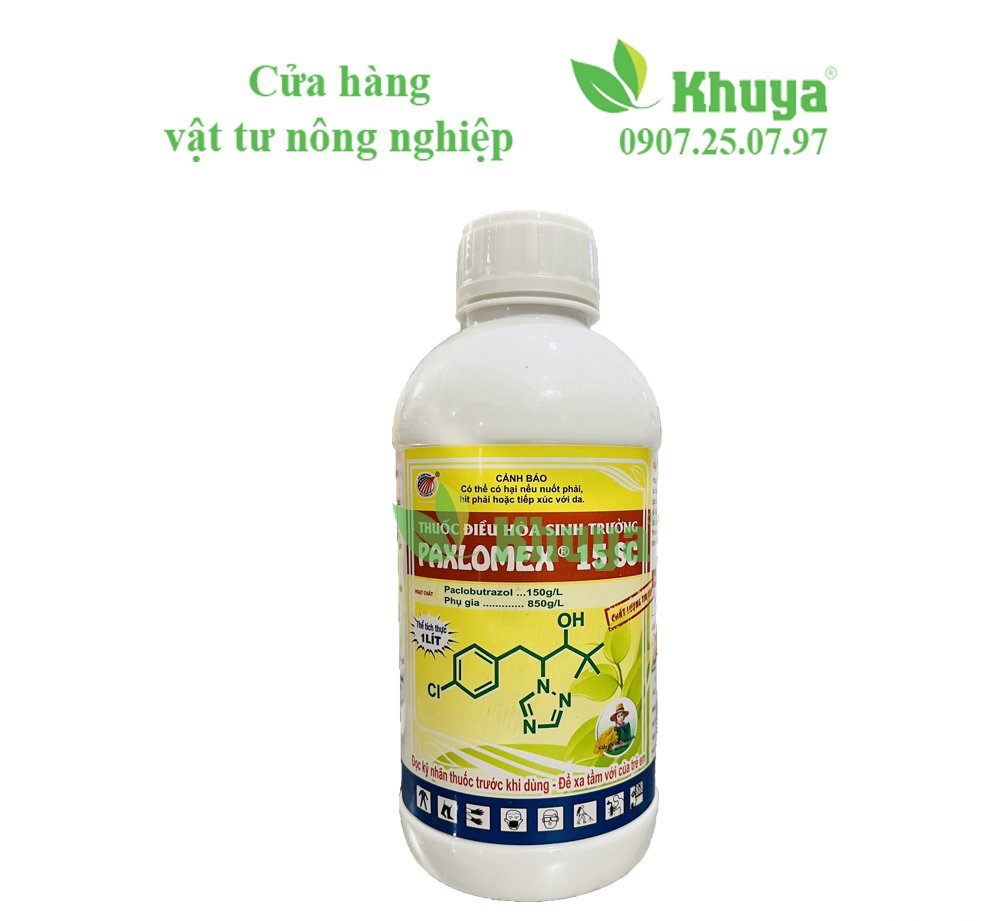 Paxlomex 15wp 1 lít Paclo dạng nước