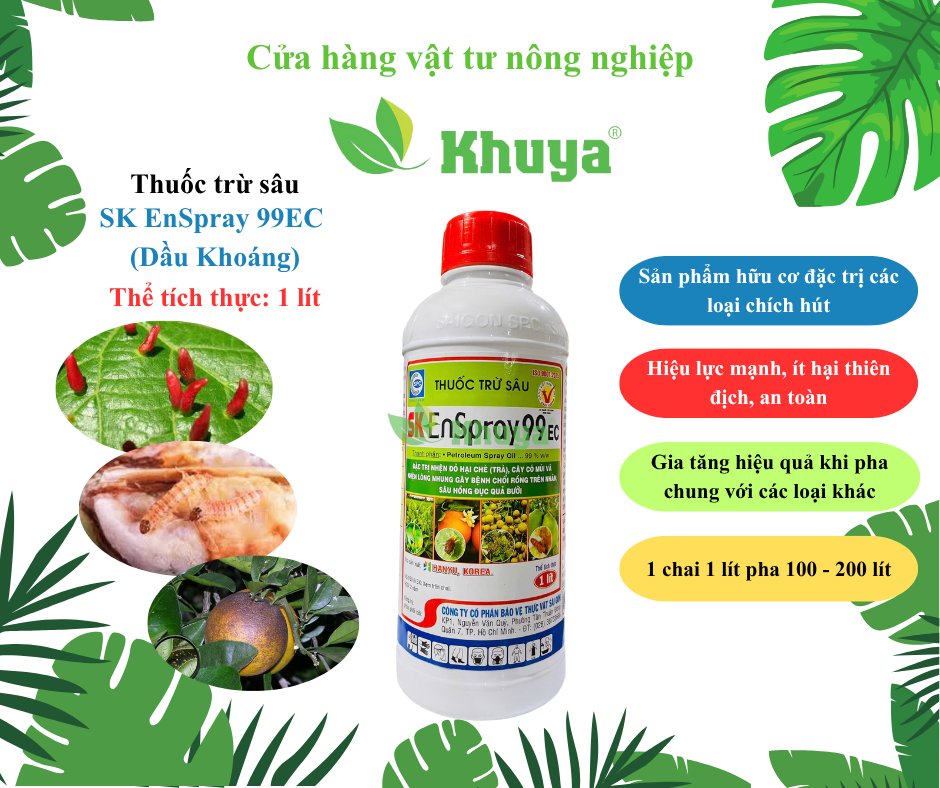 SK EnSpray 99EC 1 lít (Dầu Khoáng)
