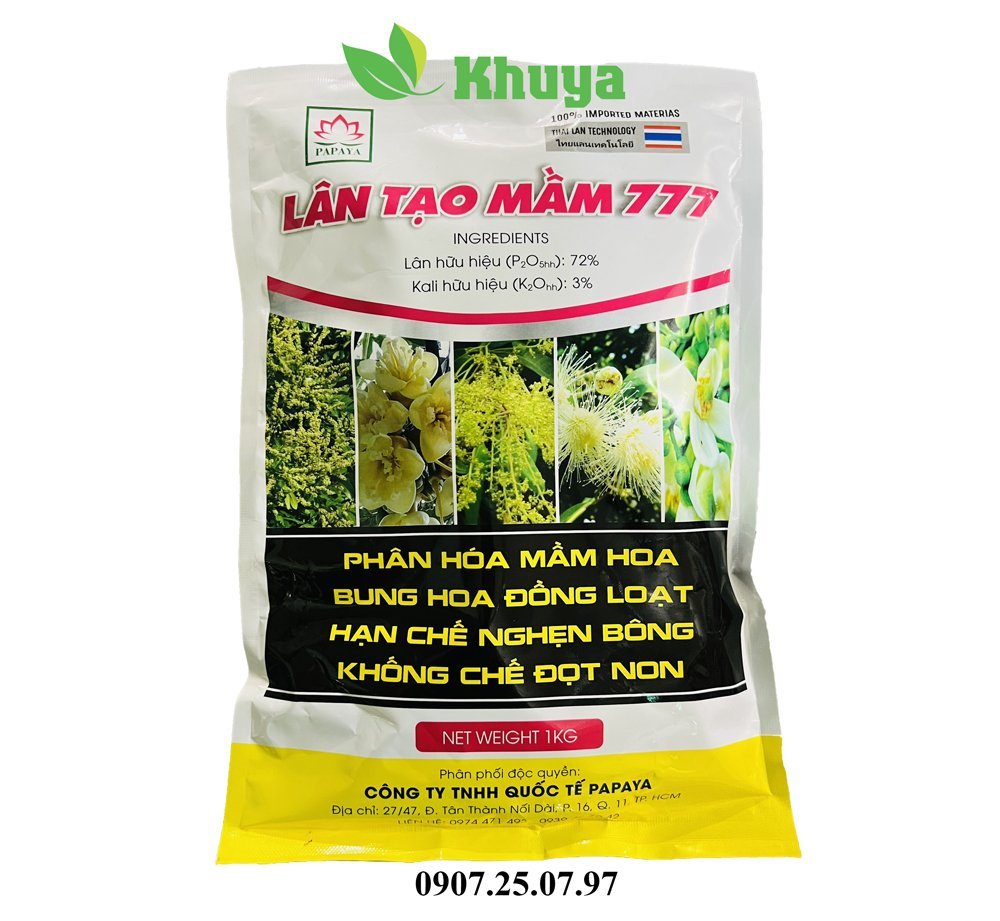 Papaya Lân tạo mầm 777