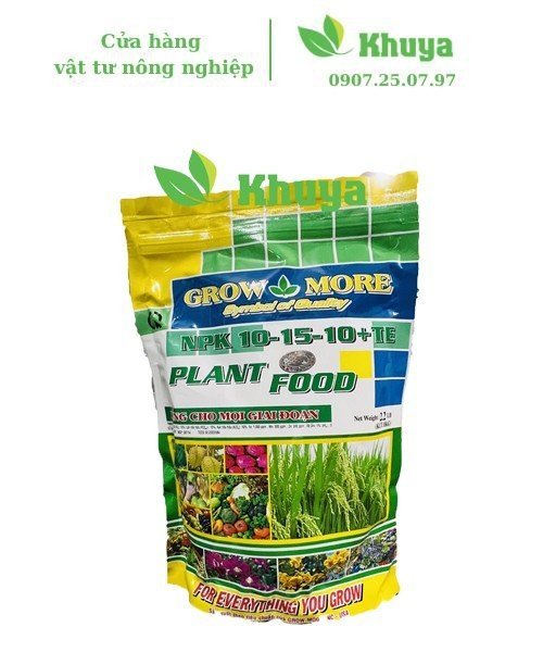 Growmore NPK 10-15-10+TE 1kg