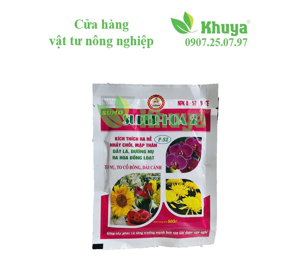 Sumo Super Hoa 2 gói 50gr